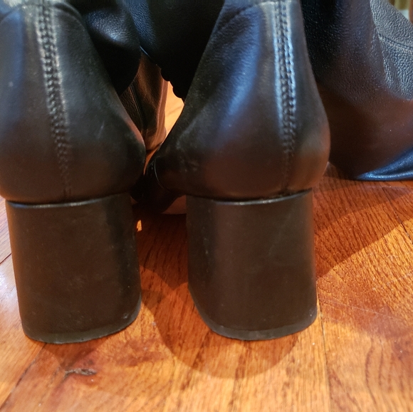 COACH WOMAN"S BRITNEY KNEE-HIGH BOOT, BLACK, SIZE 7.5B - Picture 5 of 7